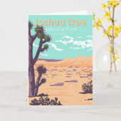 Joshua Tree National Park Tule Springs  Kaart (Gele Bloem)