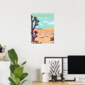 Joshua Tree National Park Tule Springs Poster (Thuiskantoor)