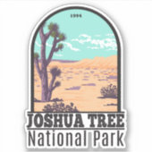Joshua Tree National Park Tule Springs  Sticker (Voorkant)