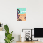 Joshua Tree National Park Tule Springs Vintage Poster (Thuiskantoor)