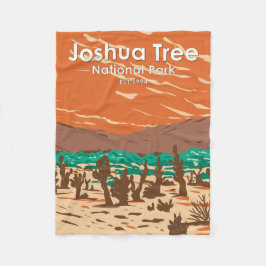 Joshua Tree National Park Turkey Flats Sand Dunes Fleece Deken