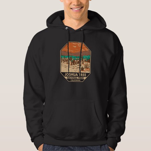 Joshua Tree National Park Turkey Flats Sand Dunes Hoodie (Voorkant)