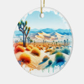 Joshua Tree National Park Turkey Flats Sand Dunes Keramisch Ornament (Links)
