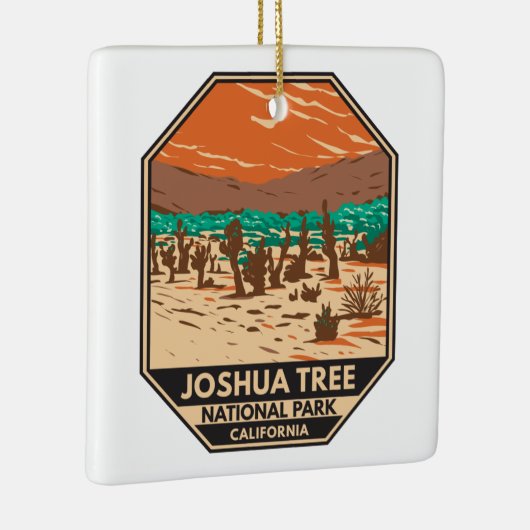 Joshua Tree National Park Turkey Flats Sand Dunes Keramisch Ornament (Rechts)