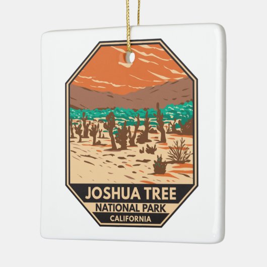 Joshua Tree National Park Turkey Flats Sand Dunes Keramisch Ornament (Links)
