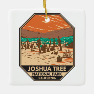 Joshua Tree National Park Turkey Flats Sand Dunes Keramisch Ornament