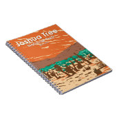 Joshua Tree National Park Turkey Flats Sand Dunes Notitieboek (Rechterzijde)