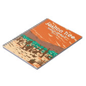 Joshua Tree National Park Turkey Flats Sand Dunes Notitieboek (Linkerzijde)