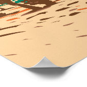 Joshua Tree National Park Turkey Flats Sand Dunes Poster (Hoek)