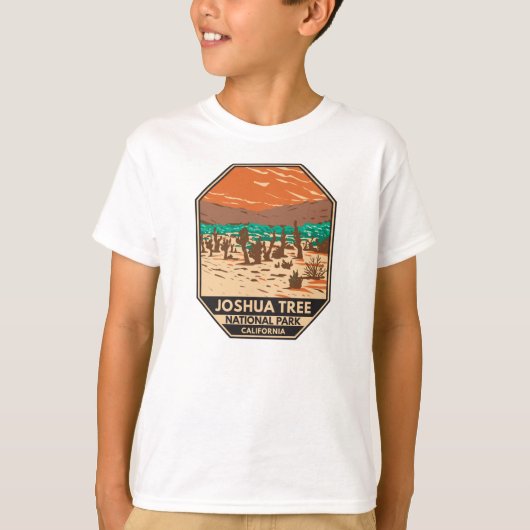 Joshua Tree National Park Turkey Flats Sand Dunes T-shirt (Voorkant)