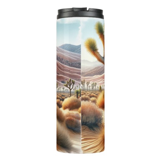 Joshua Tree National Park Turkey Flats Sand Dunes Thermosbeker (Achterkant)