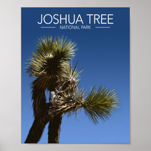 Joshua Tree National Park vertakkingen gestileerde Poster