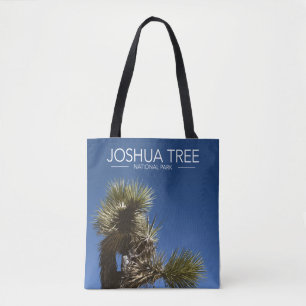 Joshua Tree National Park vertakkingen gestileerde Tote Bag