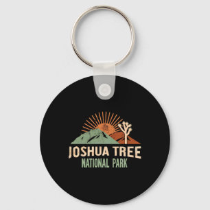 Joshua Tree National Park Vintage Wandelen Kampere Sleutelhanger