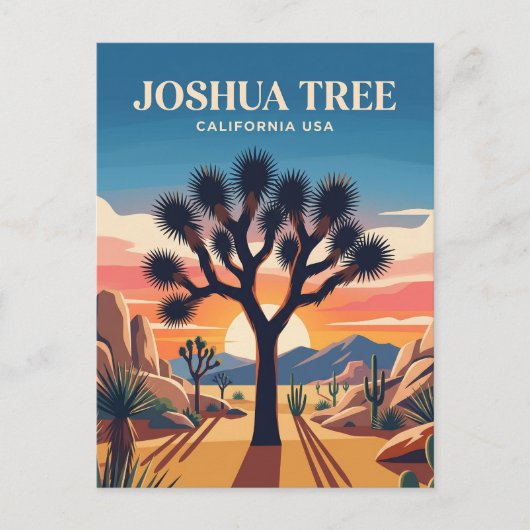 Joshua Tree National Park VS Briefkaart (Voorkant)