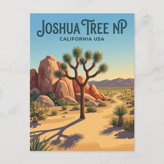Joshua Tree National Park VS Briefkaart (Voorkant)