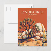 Joshua Tree National Park VS Briefkaart (Voorkant / Achterkant)