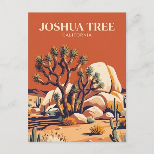Joshua Tree National Park VS Briefkaart (Voorkant)