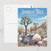 Joshua Tree National Park VS Briefkaart (Voorkant / Achterkant)