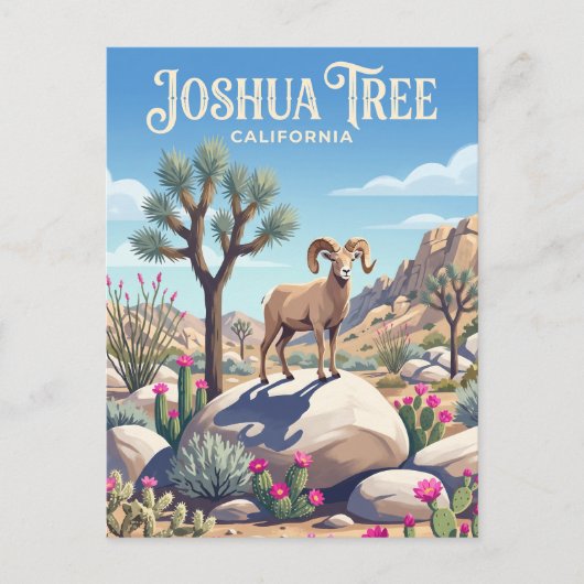 Joshua Tree National Park VS Briefkaart (Voorkant)