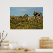 Joshua Tree National Park Woestijn Landschap Poster (Keuken)