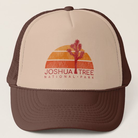 Joshua Tree National Parks Trucker Hoed Trucker Pet (Voorkant)