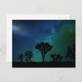 Joshua Tree Night Sky Briefkaart (Voorkant / Achterkant)