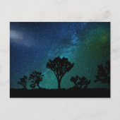 Joshua Tree Night Sky Briefkaart (Voorkant)