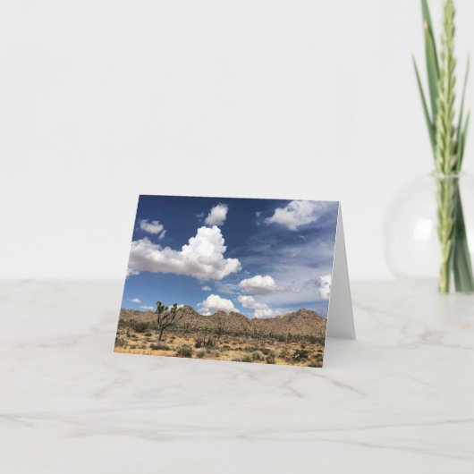 joshua tree note card kaart (Voorkant)