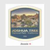 Joshua Tree NP (PF1) Sticker (Vel)