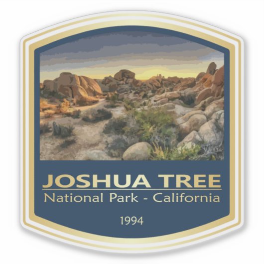 Joshua Tree NP (PF1) Sticker (Voorkant)