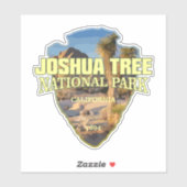 Joshua Tree NP (pijlpunt) Sticker (Vel)