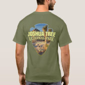 Joshua Tree NP (pijlpunt) T-shirt (Achterkant)