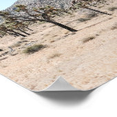 Joshua Tree Park Print Poster Papier (Halfglans) (Hoek)