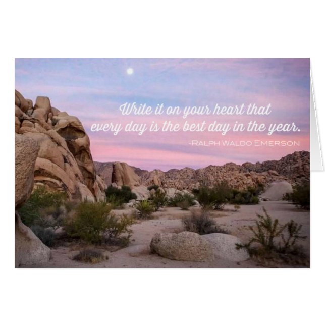 Joshua Tree Pink Moment (Voorkant Horizontaal)