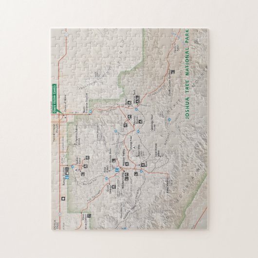 Joshua Tree-puzzel Legpuzzel (Verticaal)