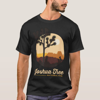 Joshua Tree Retro Californië Joshua Tree National T-shirt