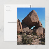 Joshua Tree Rocks Boulders Briefkaart (Voorkant / Achterkant)
