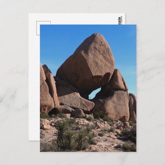 Joshua Tree Rocks Boulders Briefkaart (Voorkant / Achterkant)