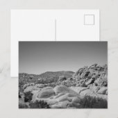 Joshua Tree Rocky Landschap - Fotografie Briefkaart (Voorkant / Achterkant)