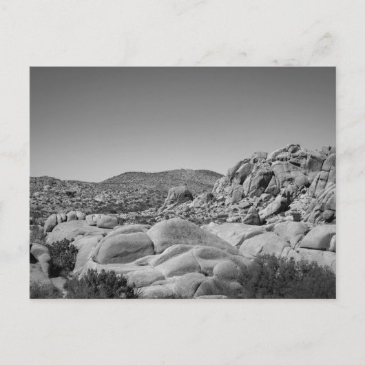 Joshua Tree Rocky Landschap - Fotografie Briefkaart (Voorkant)
