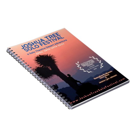 Joshua Tree Solo Festival 2023 Notitieboek (Rechterzijde)
