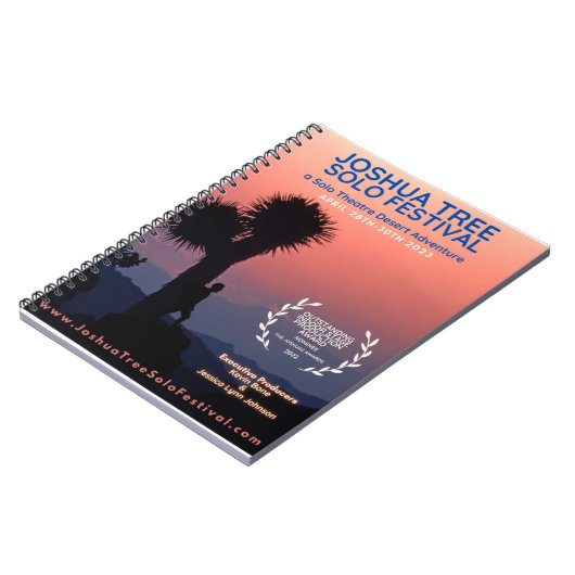 Joshua Tree Solo Festival 2023 Notitieboek (Linkerzijde)