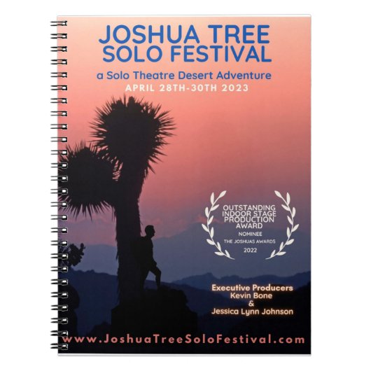 Joshua Tree Solo Festival 2023 Notitieboek (Voorkant)