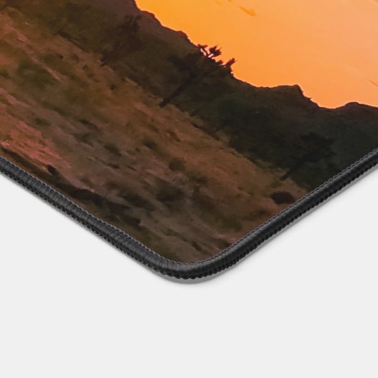 Joshua Tree Sunset Bureaumat (Hoek)