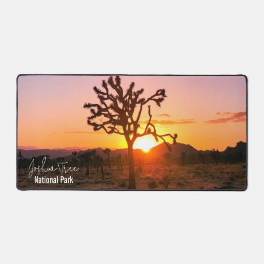 Joshua Tree Sunset Bureaumat (Voorkant)