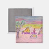 Joshua Tree Sunset Magneet (Voorkant / Achterkant)