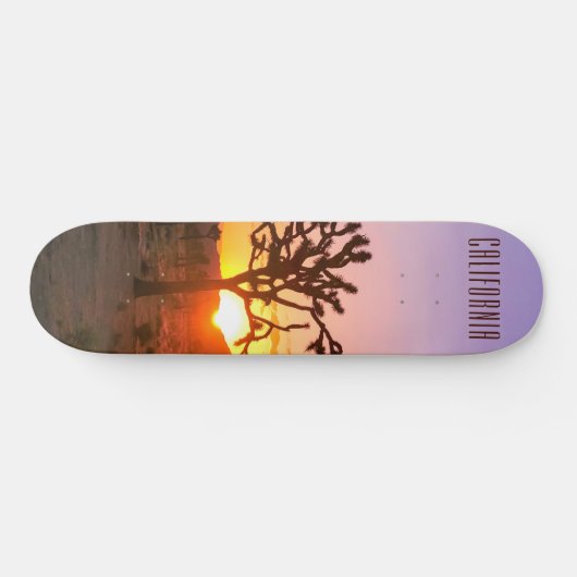 Joshua Tree Sunset Persoonlijk Skateboard (Horizontaal)
