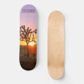 Joshua Tree Sunset Persoonlijk Skateboard (Voorkant)