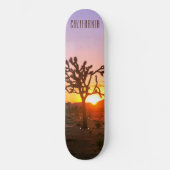 Joshua Tree Sunset Persoonlijk Skateboard (Voorkant)